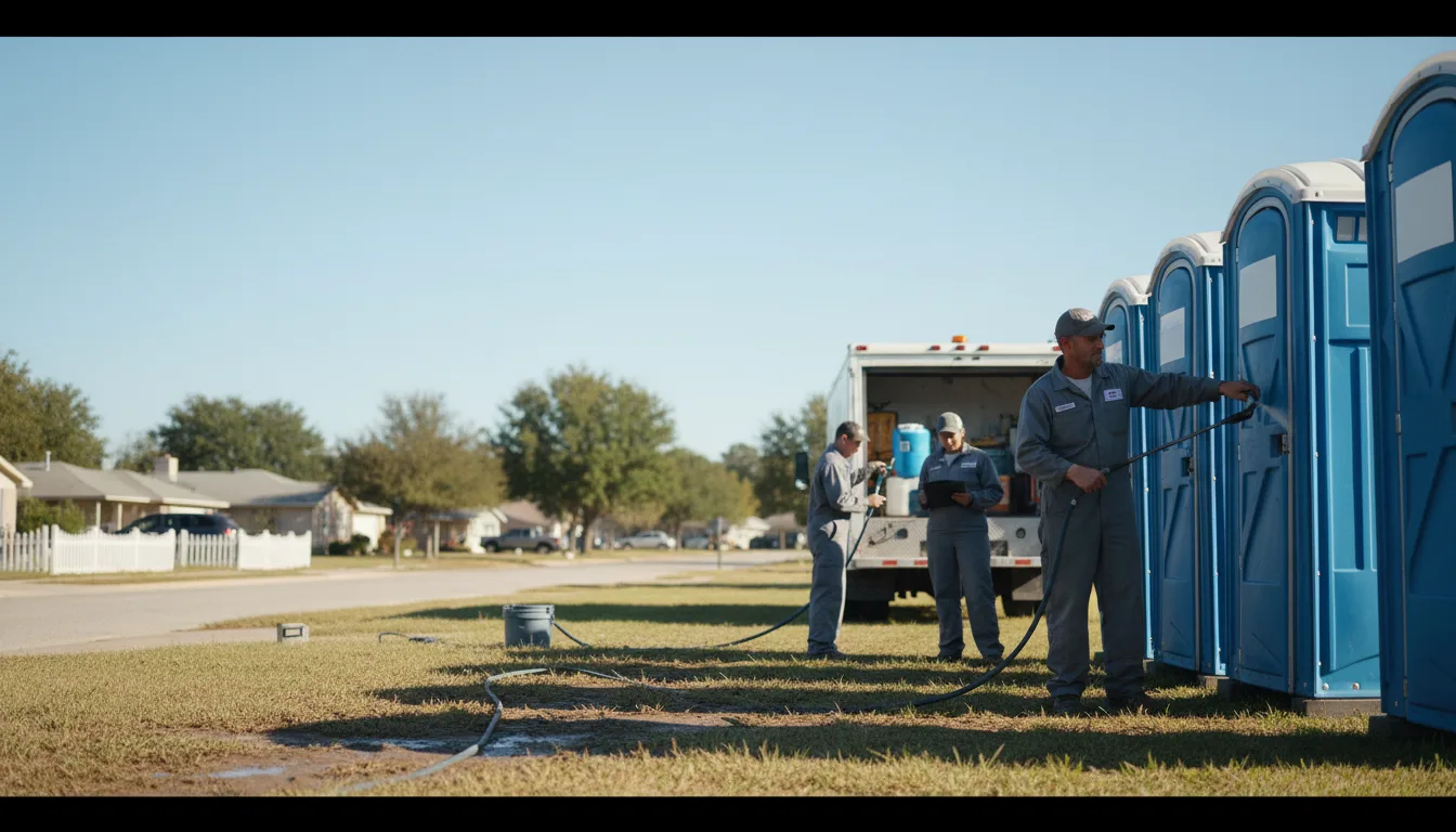 Long-Term Portable Toilet Rental in Vanderbilt, MI near me